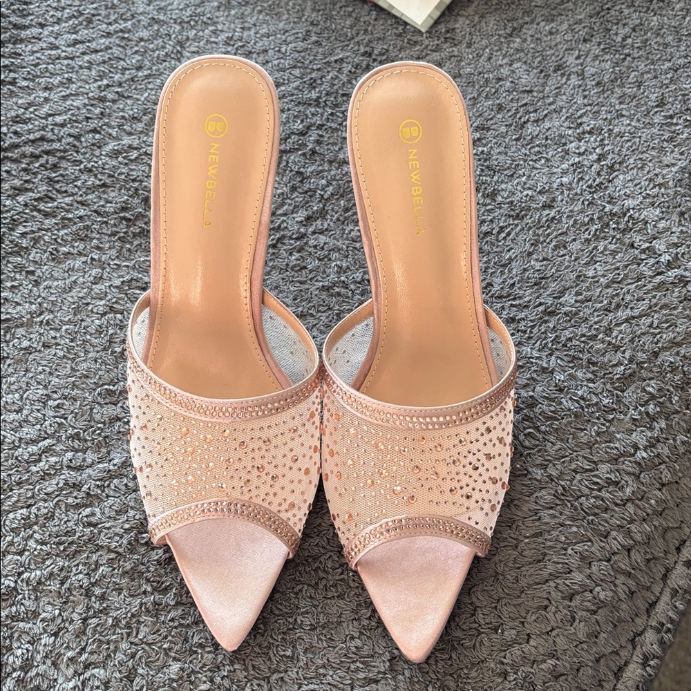 Women's New Bella Rose Gold Heels